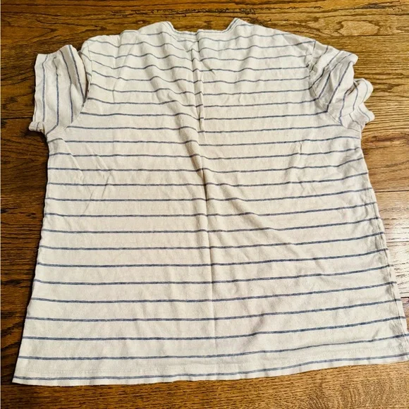 Marine Layer Women’s Top Bundle, Size Small Trio in Cream, Burgundy, and Striped - Picture 9 of 12